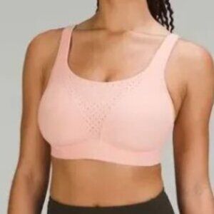 NEW Lululemon Run Times Bra High Support Pink (Size 34DD)